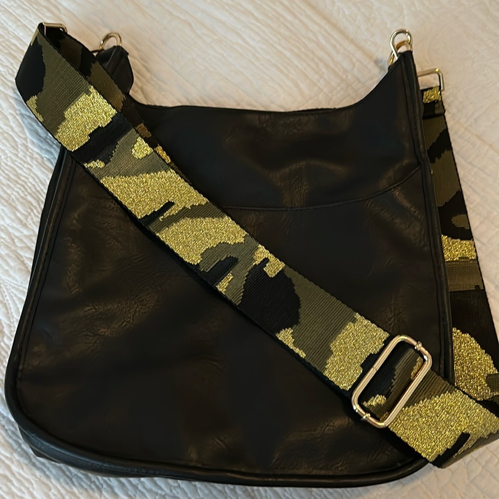 Ah Dorned  Vegan Crossbody bag with two straps. Never worn